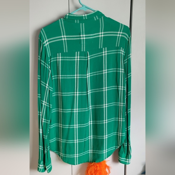 Plaid Abercrombie & Fitch casual button-up - Picture 3 of 3